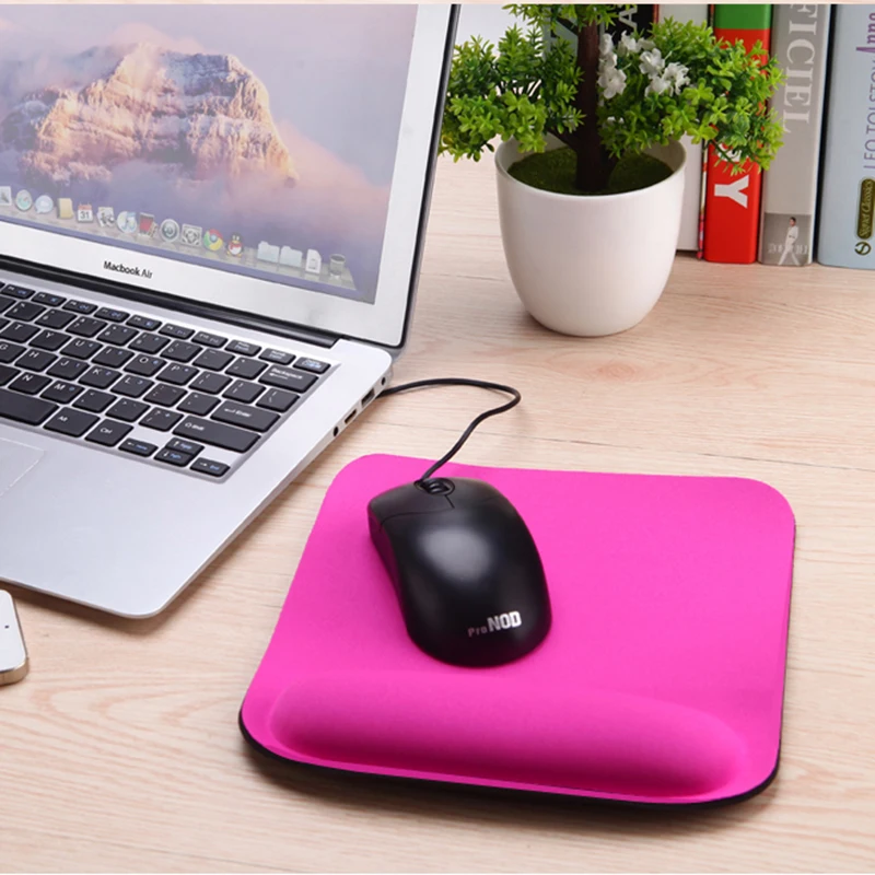 

Top Selling Thicken Square Comfy Wrist Mouse Pad For Optical/Trackball Mat Mice Pad Computer For Dota2 Diablo 3 CS Mousepad