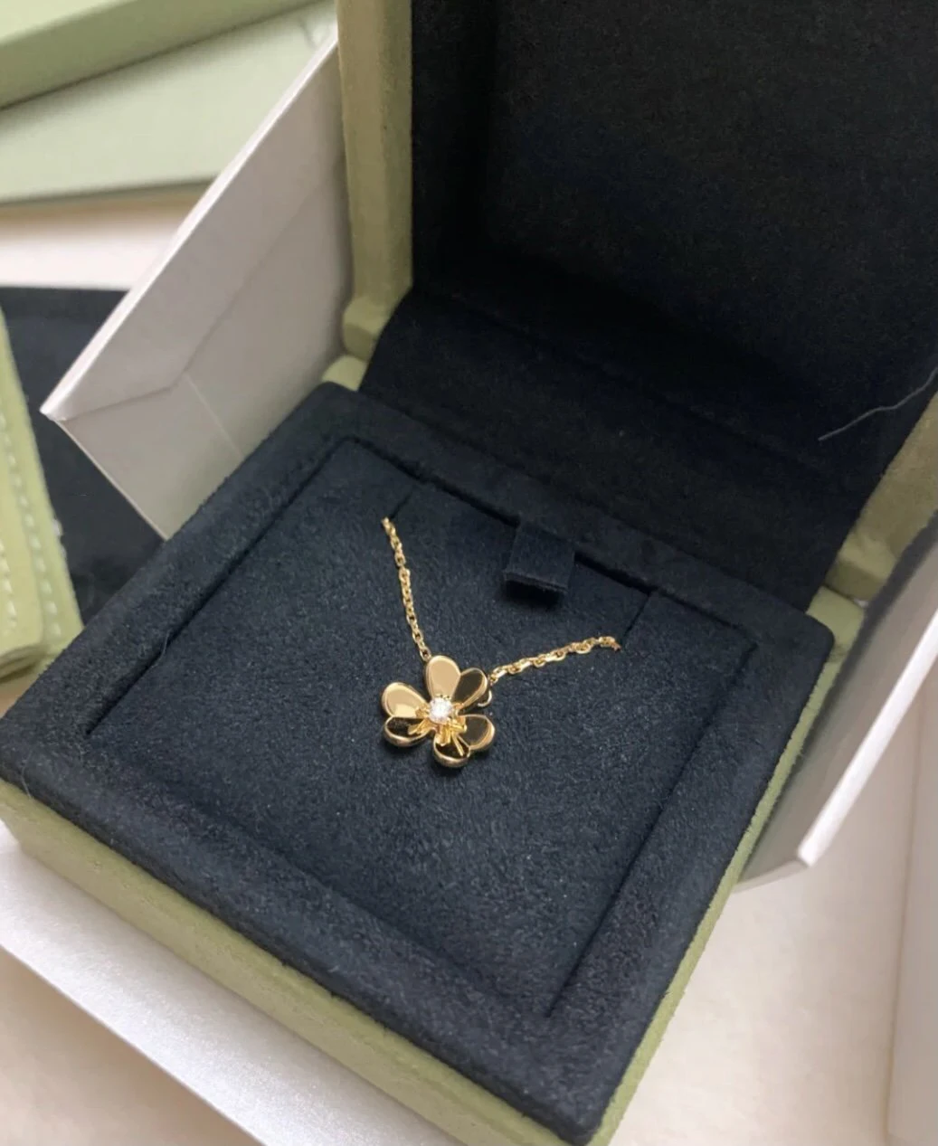 2021 hot trend brand clover necklace made of s925 sterling silver jewelry sterling silver seiko customization exquisite daily free global shipping