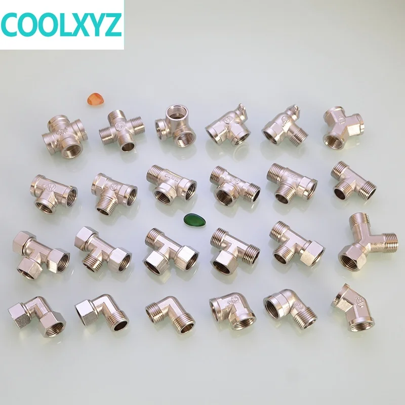 Фитинги для труб с медным покрытием дюйма цветное медное соединение из