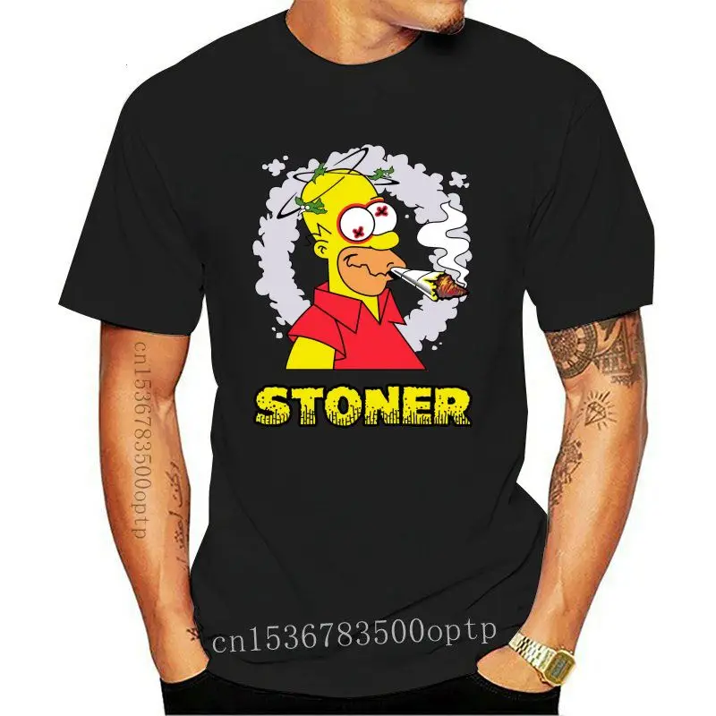 

Stoner Mens Funny T-Shirt Weed Spliff