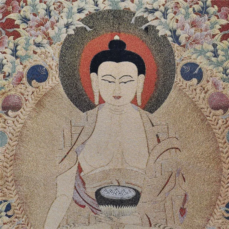 Эпос об уникальный ручной работы Большие размеры 35 &quotтибетская буддийская танка