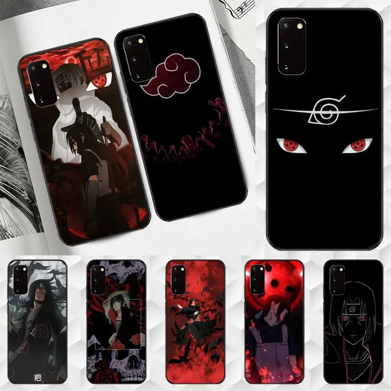 

Anime N-Naruto Akatsuki Kakashi Itachi Phone Case For Huawei Nova7 Nova6 Nova5 Nova4 Nova3 Nova2 pro se plus soft Cover Fundas