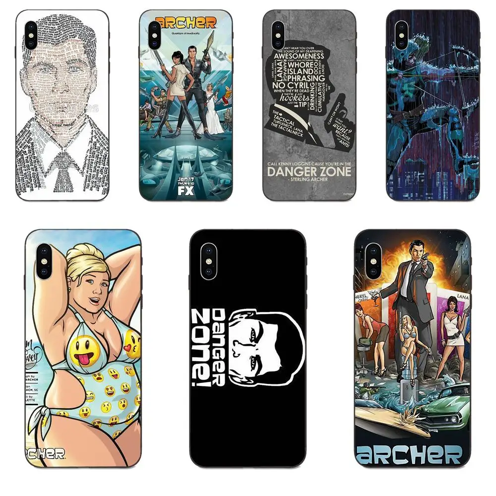 Мягкий ТПУ горячая Распродажа лучник опасность зоны для Apple iPhone 11 X XS Max XR Pro 4 4S 5 5S SE