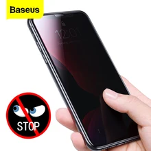 Baseus 0.3mm Screen Protector Tempered Glass For iPhone 11 Pro Max Anti Peeping Protective Glass Film For iPhone Xs Max Xr X 11