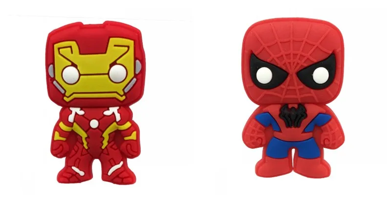 5036-04 12 mix8pcs 8 шт. Marvel Мститель пвх магниты на холодильник экшн-фигурка магнитная наклейка домашний декор магнит на холодильник детские игрушки вечерние подарки - Цвет: 5036-04 12 mix8pcs