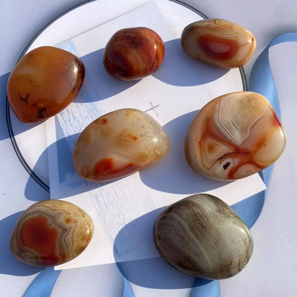 

Натуральный шелковый Агат, камень, волшебный узор, линия, полоса, лечебный Агат, аксессуары для дома, аквариумные украшения