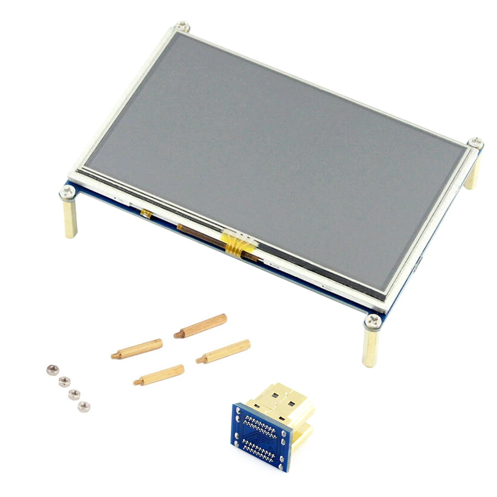 Цифровой ЖК-монитор RGB сенсорный экран HDMI дисплей резистивный адаптер Plug And Play