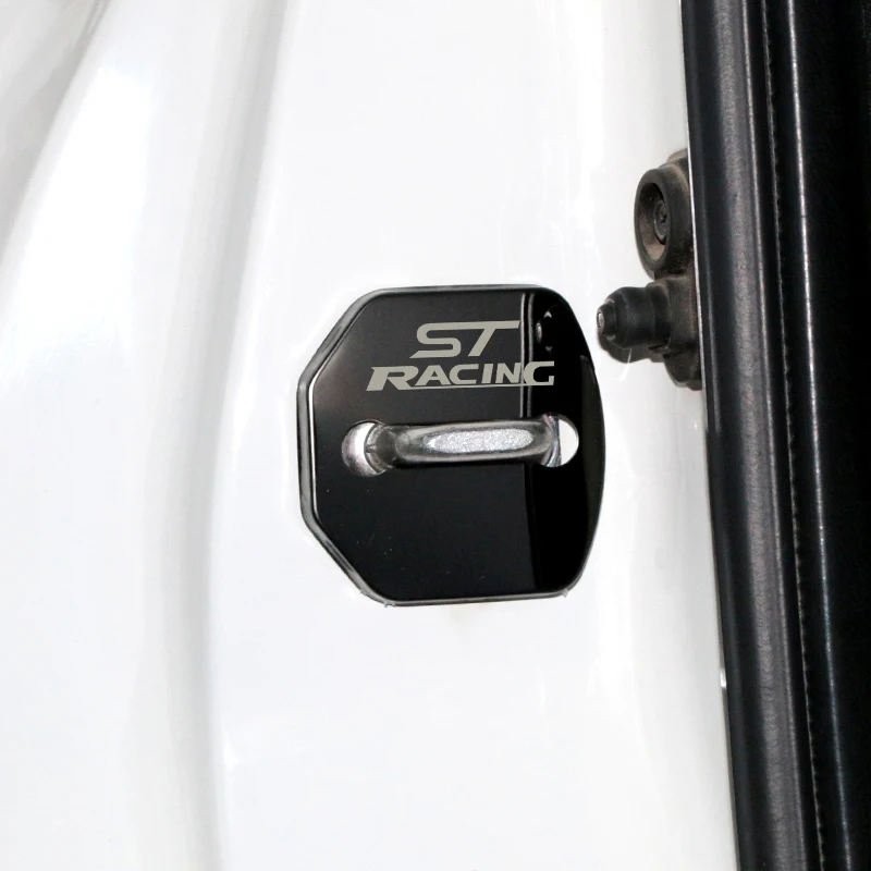 Автомобильный Дверной замок из нержавеющей стали декоративная крышка для Ford Focus 2