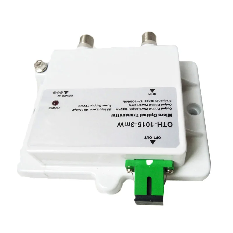 Микро оптический передатчик OTH 1015 3mW FTTH CATV одномодовый волоконно 47 1000 МГц 1550NM