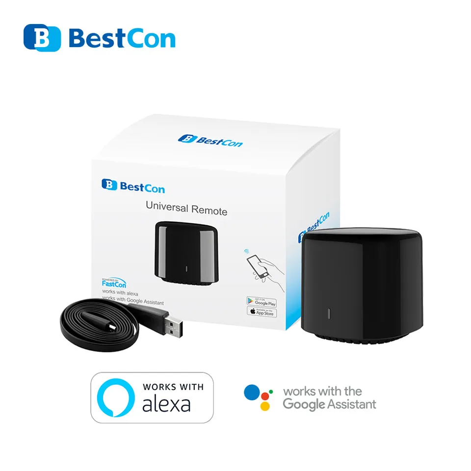Универсальный Смарт-пульт дистанционного управления Broadlink RM4 Pro/RM4C Mini WiFi + IR RF