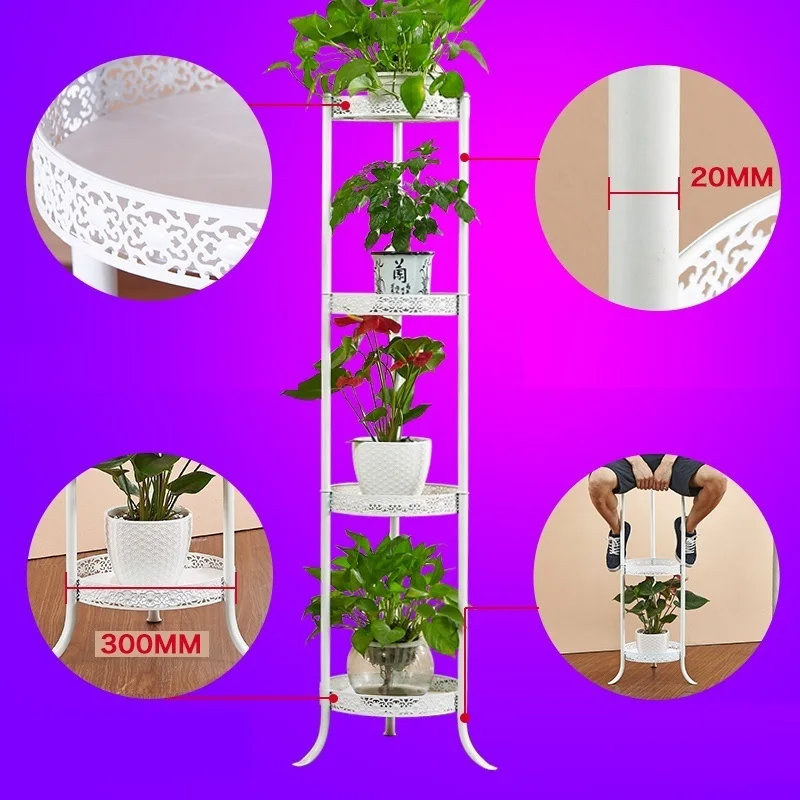 Terrasse украшение Varanda Planten Rek Garten Dekoration Mensola Porta Piante Balkon Balcon Цветочная полка растения на балконе стойка