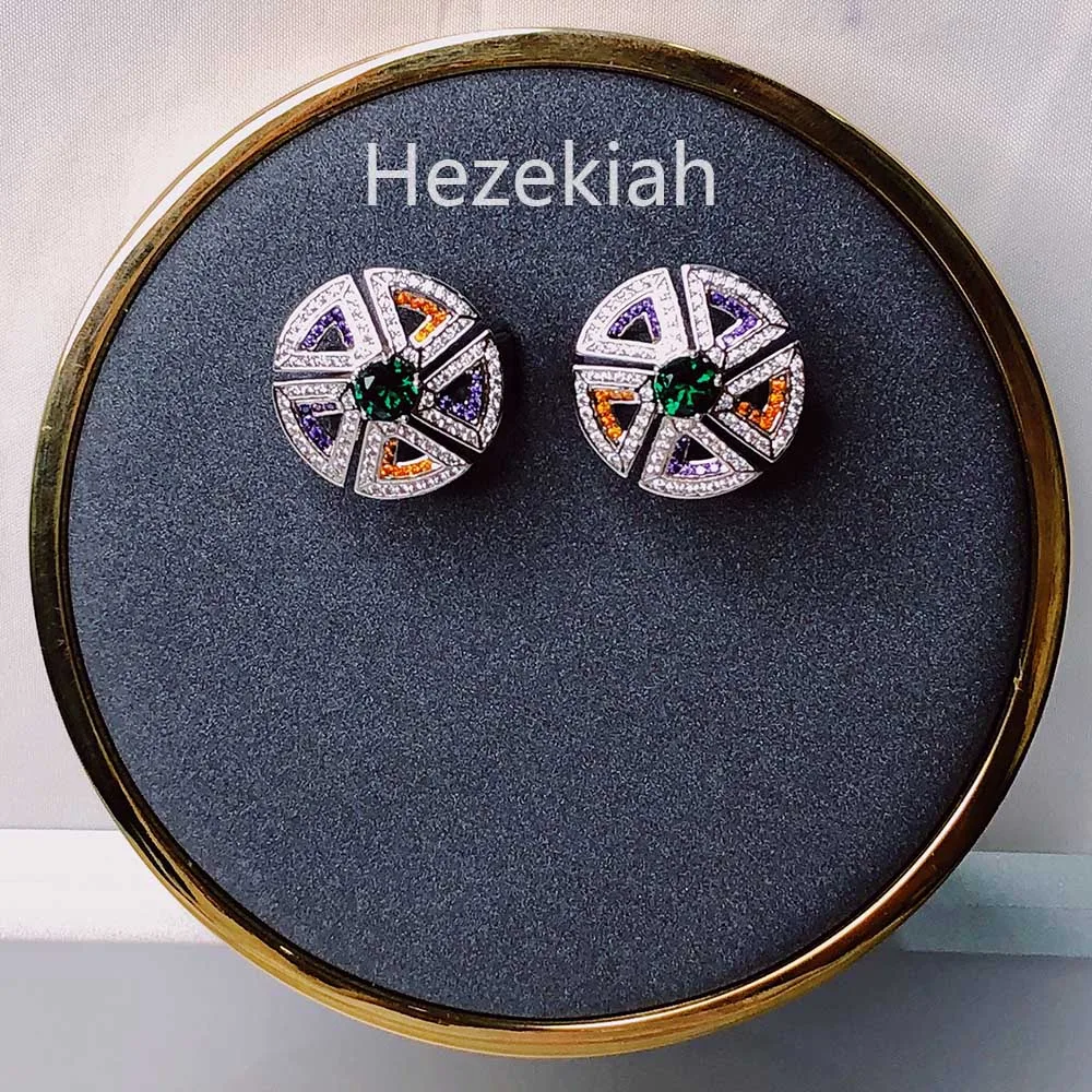 Hezekiah серьги в виде крыльев мельницы высококачественные аристократические