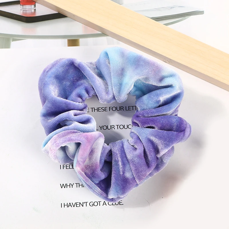 Женские эластичные резинки для волос мягкие бархатные резинка конского хвоста