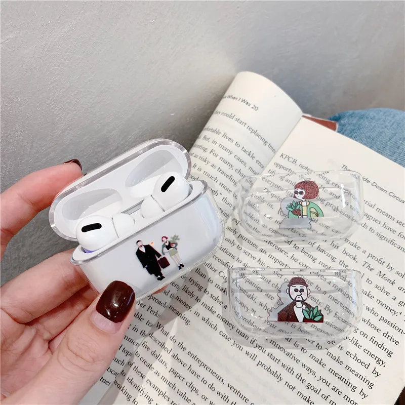 Жесткий Чехол для AirPods pro роскошный защитный чехол наушников Bluetooth Для Air pods 2/3/1