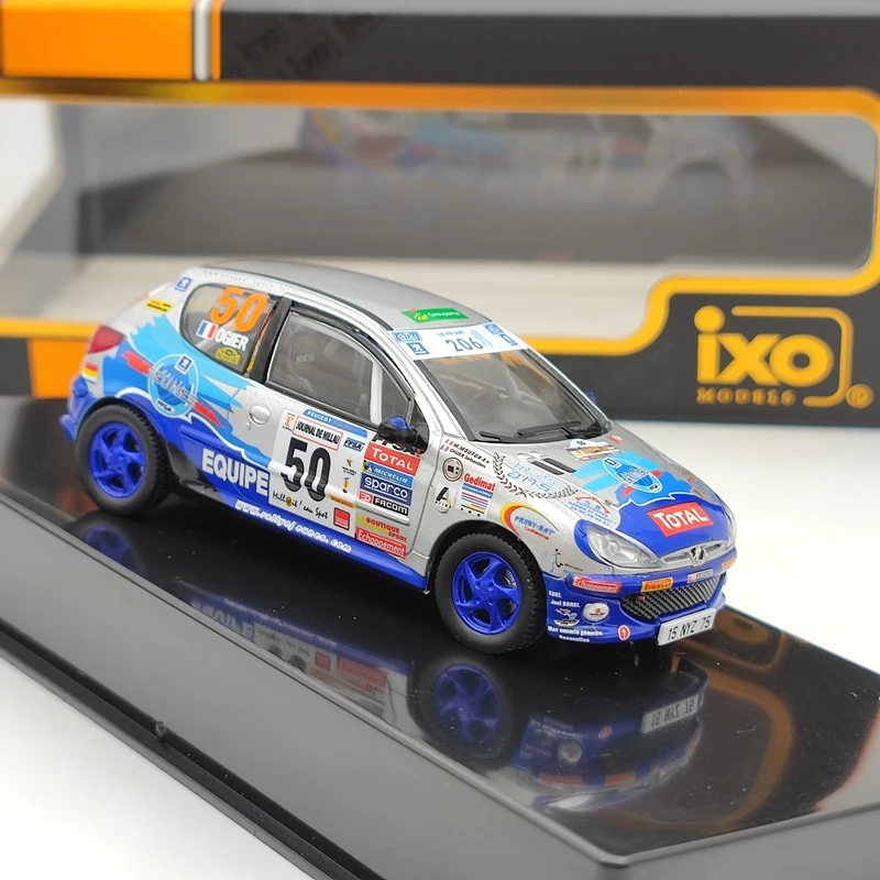 IXO 1:43 для P ~ 206 XS #50 S.Ogier Rallye Terre des Cardabelles 2006 RAM697 литье под давлением модель