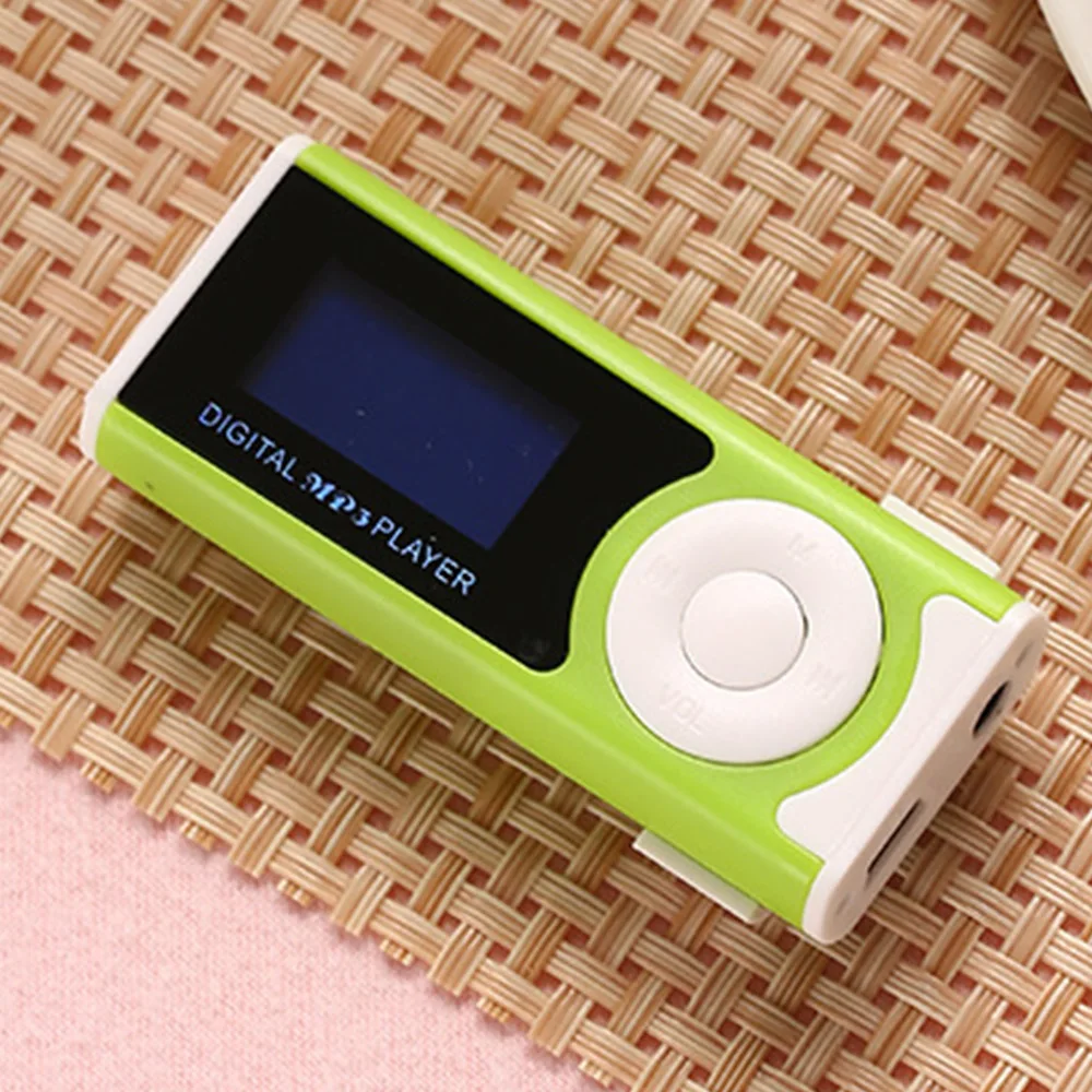 Новый Портативный аудиоплеер с мини USB разъемом ЖК экран цифровой MP3 плеер