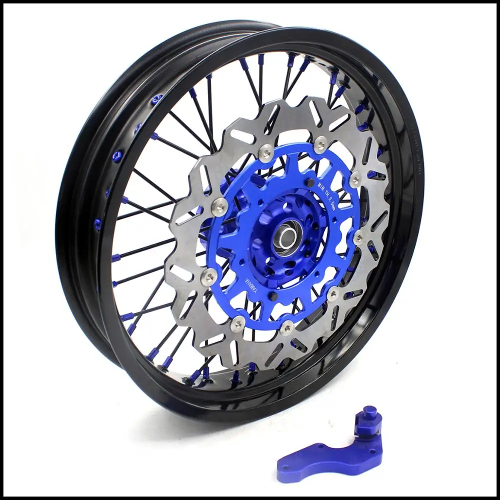 Полный комплект колес SUPERMOTO с ЧПУ 3 5/4 25 для SUZUKI DRZ400S 2000-2020 DRZ400 2000-2004 DRZ400E 2000-2007