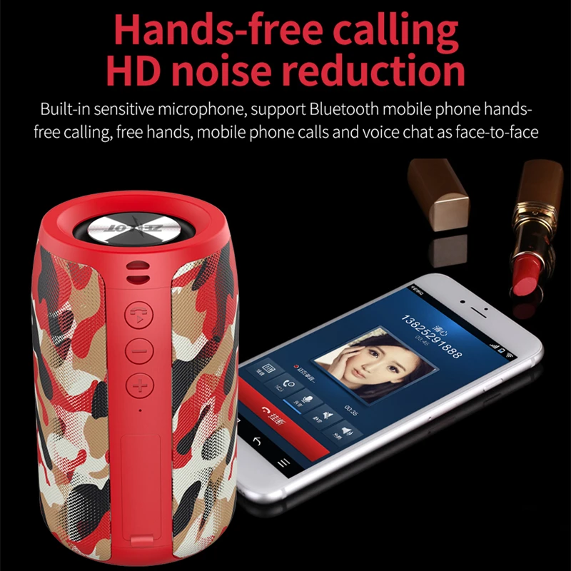 Мини Портативный HIFI беспроводной Bluetooth динамик S32 сабвуфер с FM радио Колонка