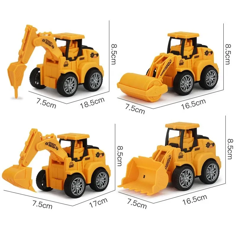 

Children Push-back Toy Car Engineering Car Excavator Baby Baby Car Toy Toy Car
