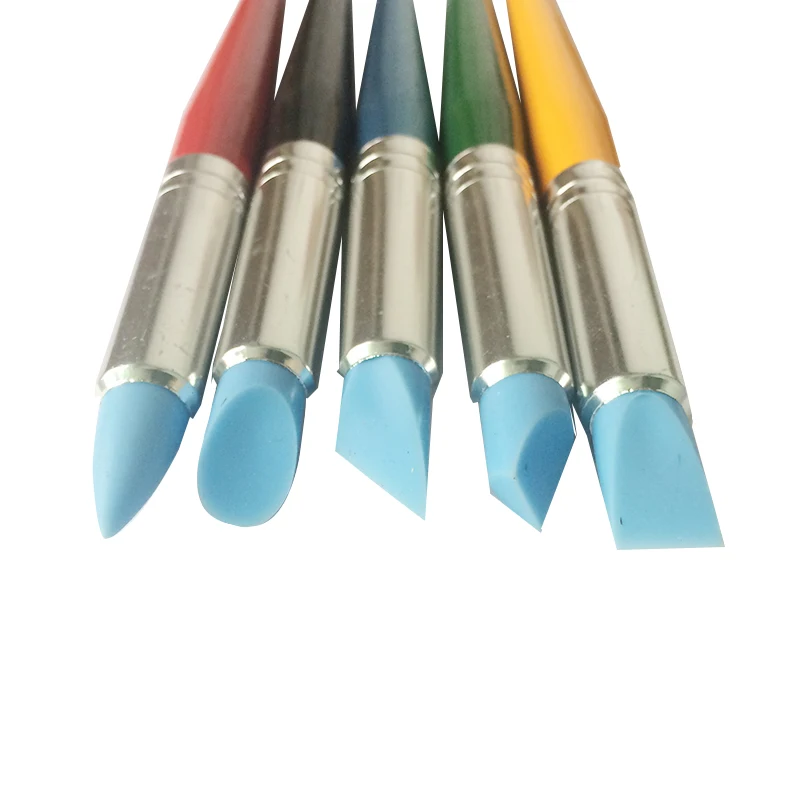 Мягкая резиновая корректирующая ручка инструменты для полимерной глины хобби