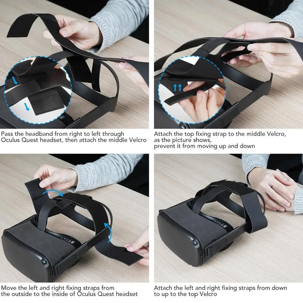 KIWI-дизайн повязка на голову ремешок для Oculus Quest с 1 парой костяшек ремень для Oculus Quest аксессуары для виртуального контроллера