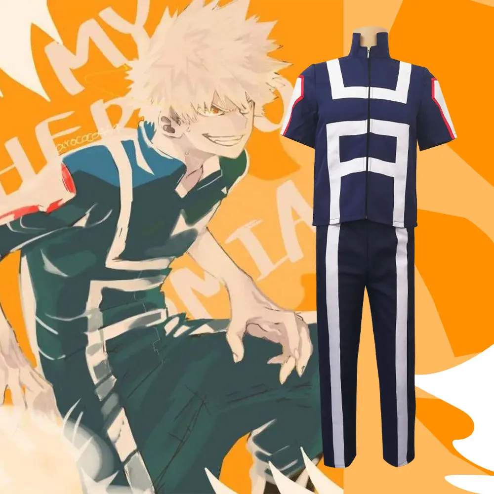 Boku no Hero Academia Cosplay Costume My Hero Academia Men Women School Uniform Gym Gymnastics Clothing Suit Uniform Cool Gift