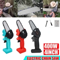 4 inch mini electric chainsaw ever battery powered wood cutter rechargeable with battery 5m s pvc plastic handle steel