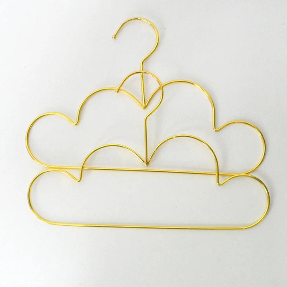 

5pcs Cloud Shape Hanger Metal Non Kids Children Clothes Coat Sweater Hangers