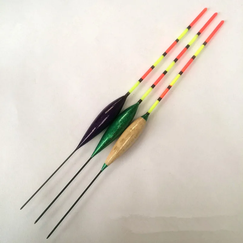 3 шт. Высокочувствительный поплавок для рыбалки светящийся хвостовый