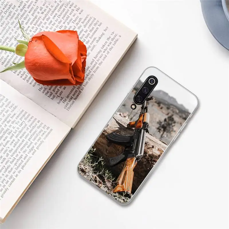

Cool Guns Phone Case For xiaomi Redmi 5 5A plus 7A 8 note 2 3 4 5 5A 6 7 GO K20 A2 cover funda coque