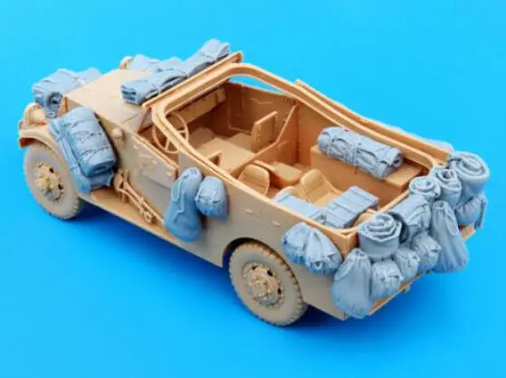 1/35 U.S. M3A1 аксессуары (без транспортного средства) комплект смолы|Наборы для сборки