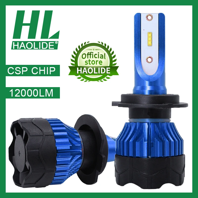 Светодиодные лампы для автомобильных фар/HL H1 H4 H7 H8 H9 H11 9005 HB3 HB4 12000 лм 6000K 4300K 12 В