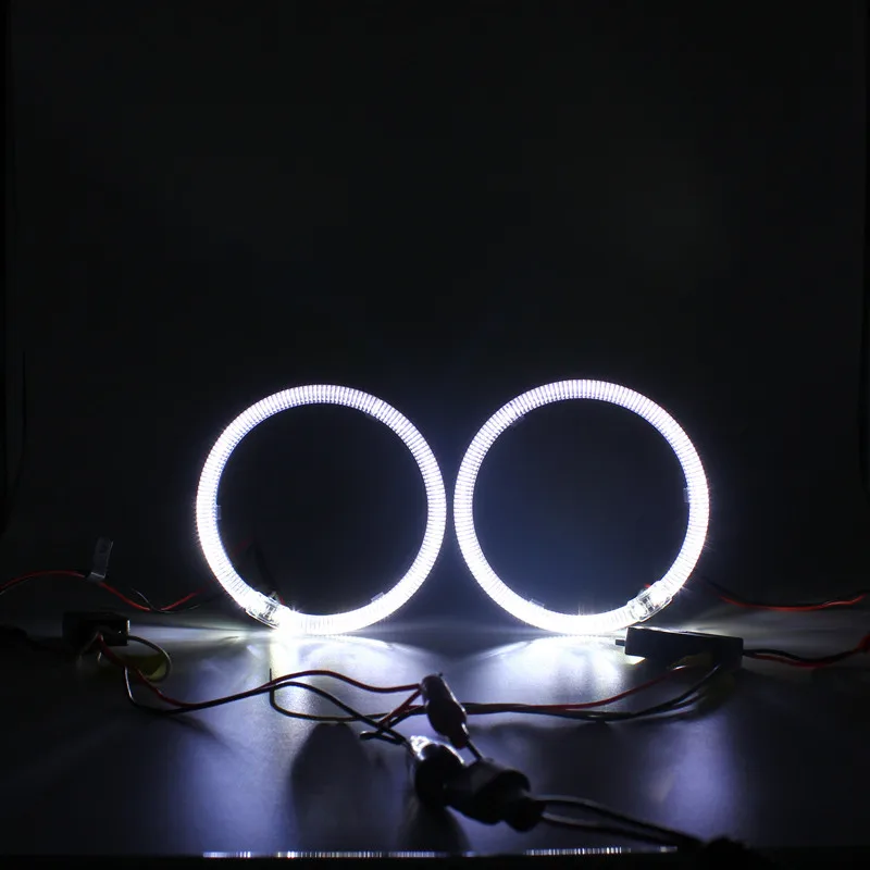 Светодиодные кольца для автомобиля 12 светодиодный 80 мм 85 95 100 110 м 115 125 | Автомобили