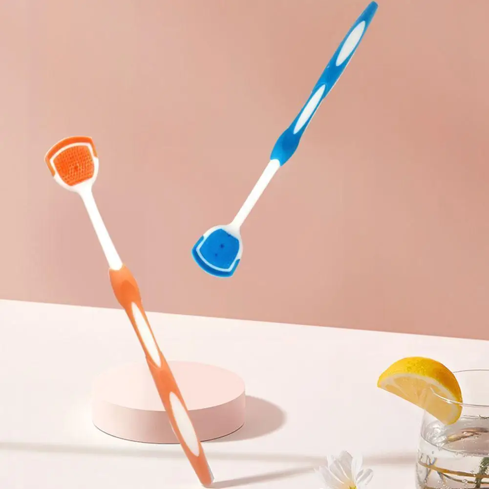 

New Tongue Brush Tongue Cleaner Scraper Cleaning Tongue Breath Hygiene Fresh Keep Scraper for oral Y6D7 O4O9