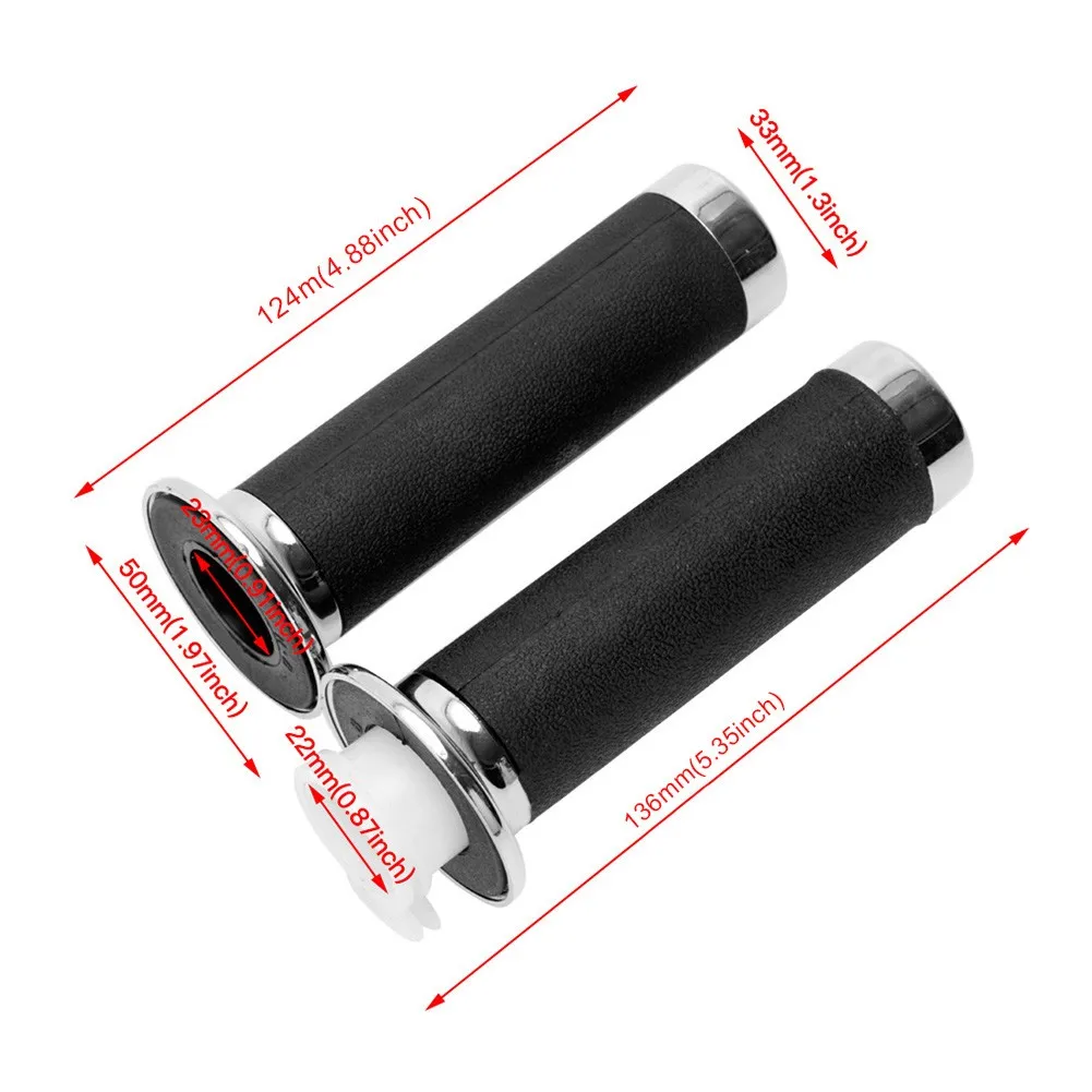 

1 Pair Throttle Twists Grip Scooter Throttle Handle Kill Switch 33CC 43CC 49CC Two-stroke Gasoline Bike Modification Parts