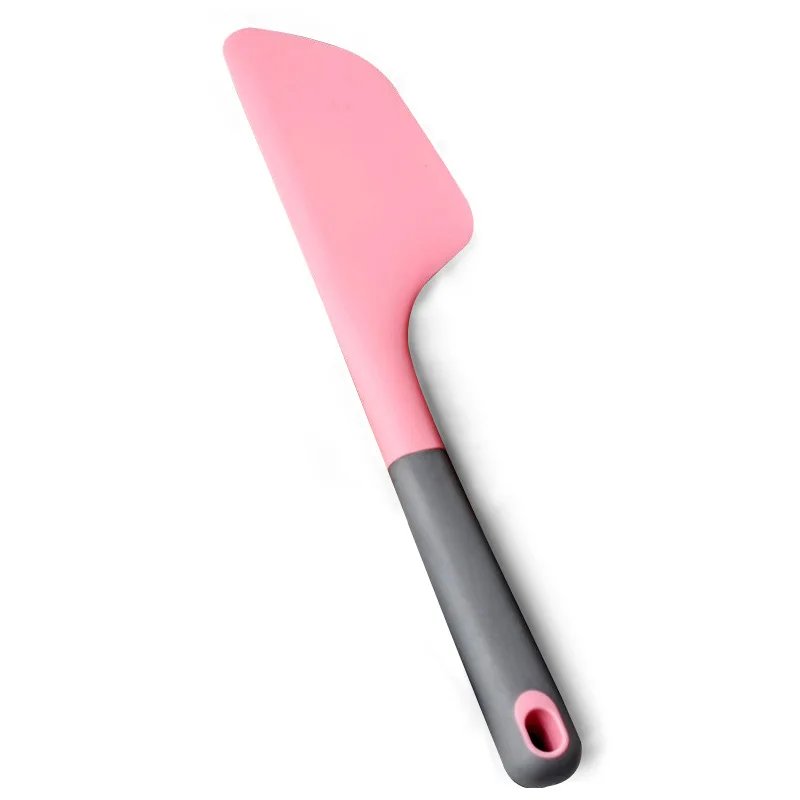 Food Grade Silicone Spatula Baking Cream Butter Scraper Dough Cutter Cake Knife Rubber Shovel Kitchen Pastry Tool | Дом и сад