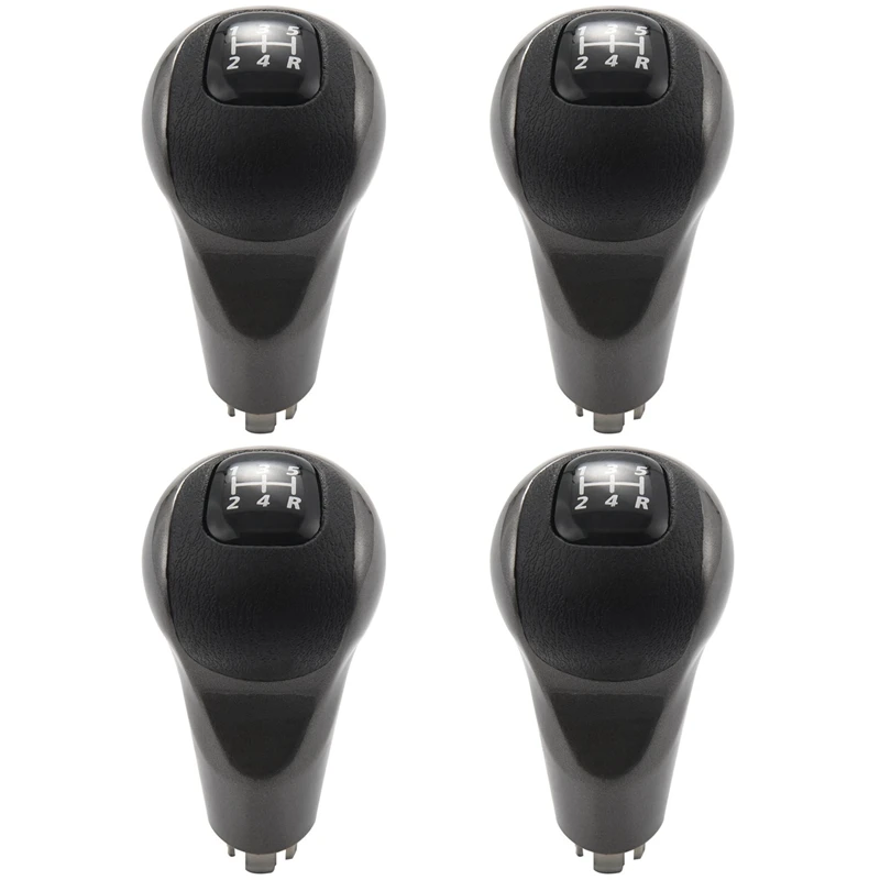 

4X 5 Speed Mt Car Shift Knob Shift Ball Shifter Shift Head For Honda Civic Dx Ex Lx 2006-2011 54102-Sna-A01