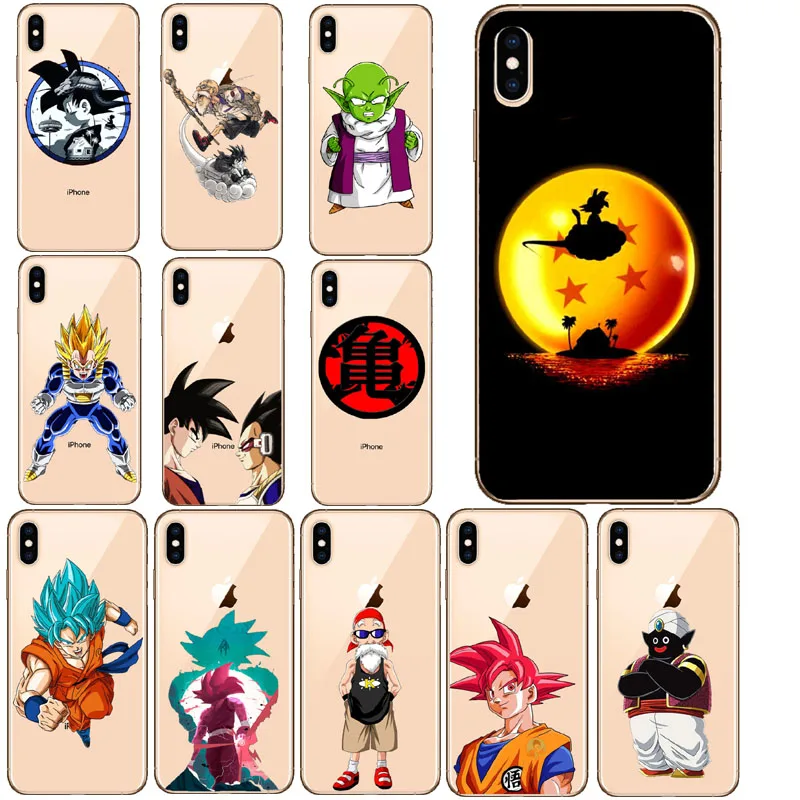 Чехол Goku Dragon Ball из ТПУ suave funda de silicona para Для iPhone X XR XS Max 8 7 6 s Plus SE 5 5S SE|Чехлы-накладки| |