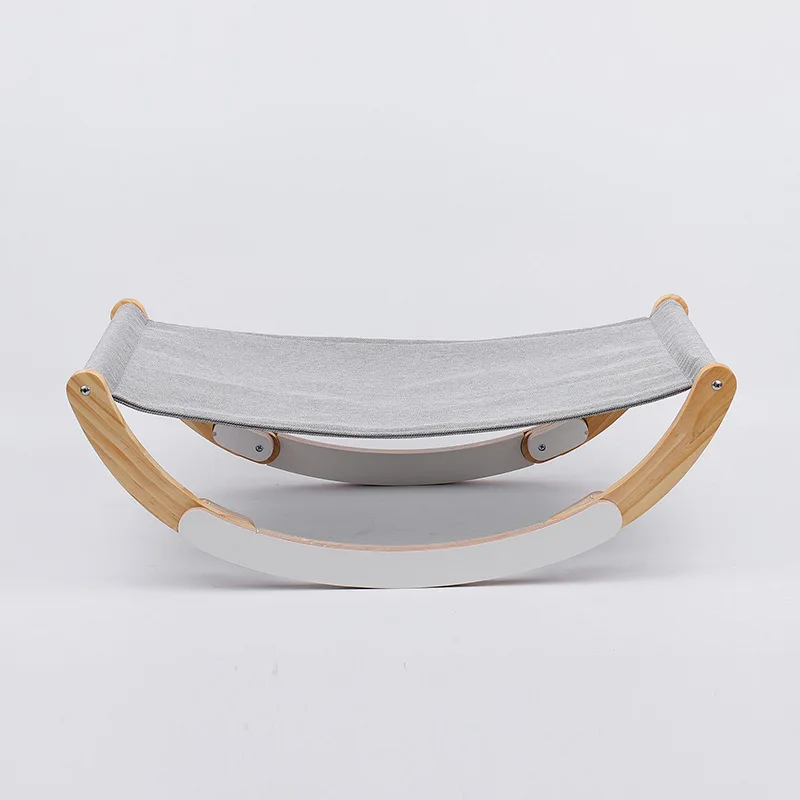 Cat hammock cat nest solid wood breathable cradle pet bed four seasons pets supplies | Дом и сад