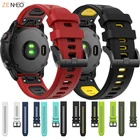 22 мм модный спортивный ремешок для наручных gps-часов Garmin Fenix 5x, часы силиконовый браслет на запястье для наручных gps-часов Garmin Fenix 5x, плюс ремешок для смарт-часов Garmin Fenix 6 часов