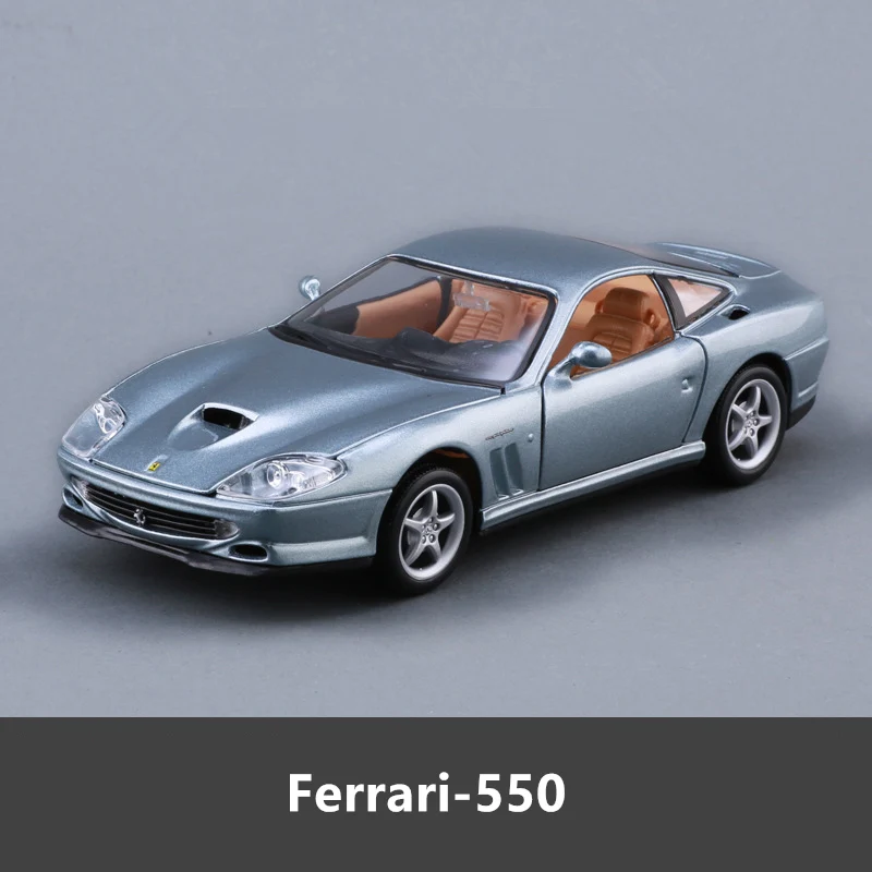 550 Bburago 1:24 Ferrari 458, красная модель автомобиля, литая под давлением металлическая модель, детская игрушка, подарок бойфренду, коллекция автомобилей из искусственного сплава - Цвет: 550