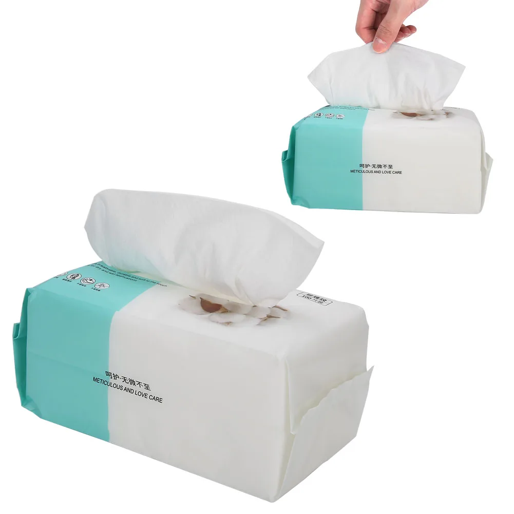 Косметические полотенца бумажные носовые платки одноразовые салфетки для лица