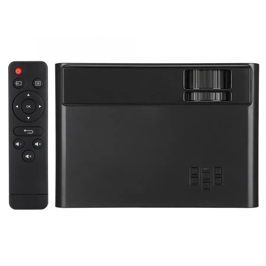 Mini HD Dual USB HDMI 1080P светодиодный мультимедийный проектор proyectores de cine en red/blue 3D sinema sistemi