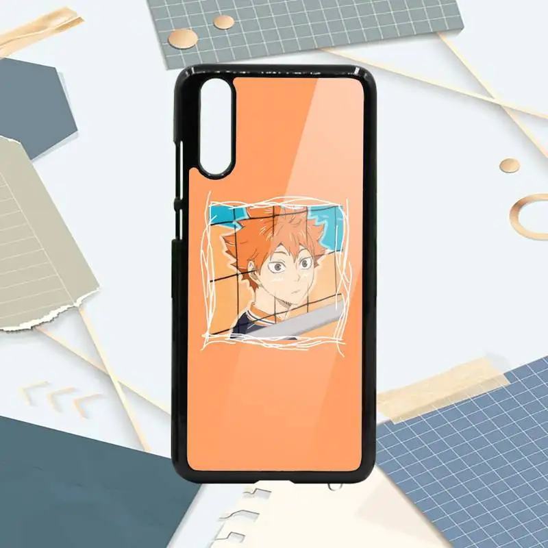 

Volleyball Junior Haikyuu Japan anime Phone Case PC For Samsung galaxy S note 8 9 20 10 e lite2019 plus pro ultra