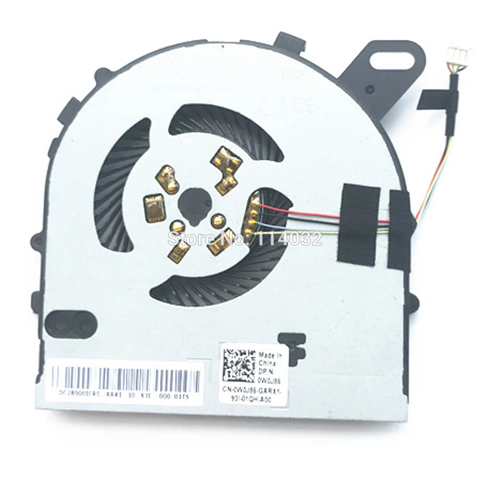

0W0J85 Computer Fans for Dell Inspiron 15 7560 7572 15-7560 CPU Cooling Fan CN-0W0J85 W0J85 DC028000ICR0 Cooler Radiato Hot sale