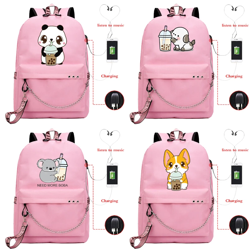 

Женский рюкзак для ноутбука, с USB-зарядкой