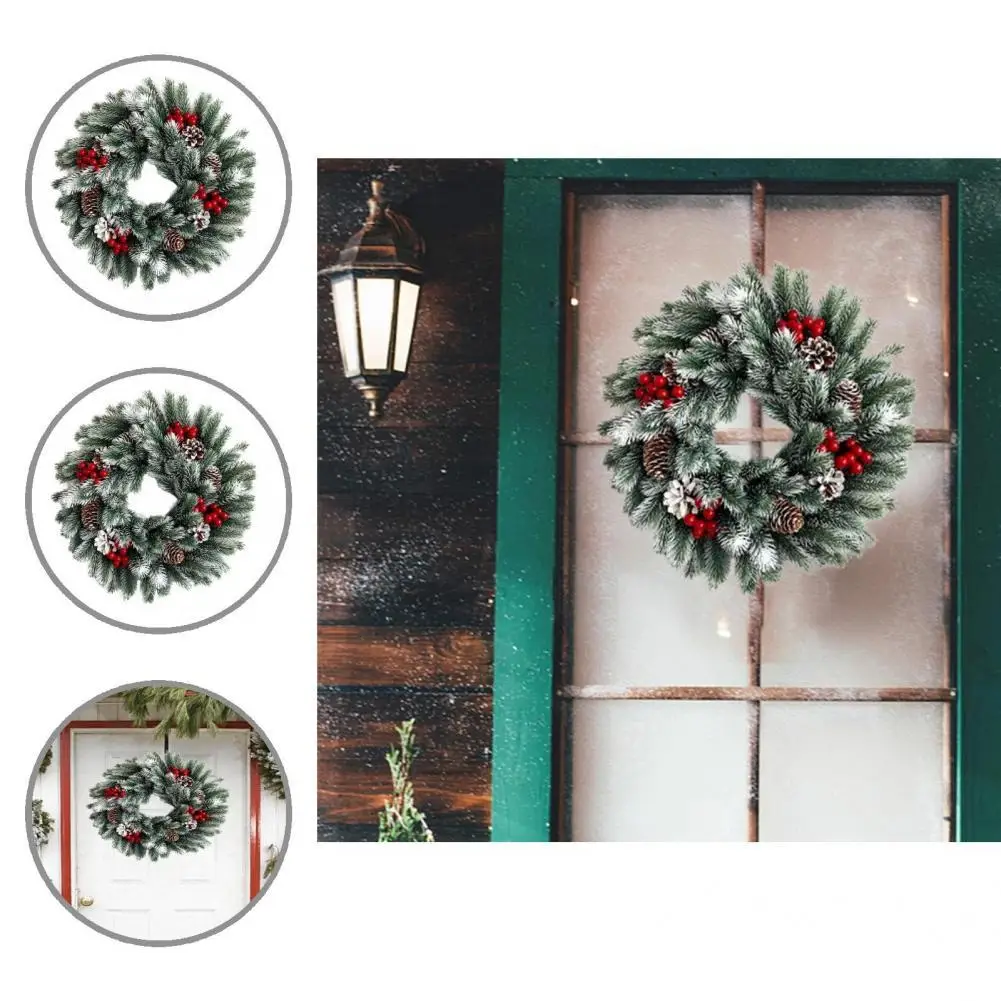 

Wear-resistant Wall-mountable Hanging LED Christmas Door Garland for Home