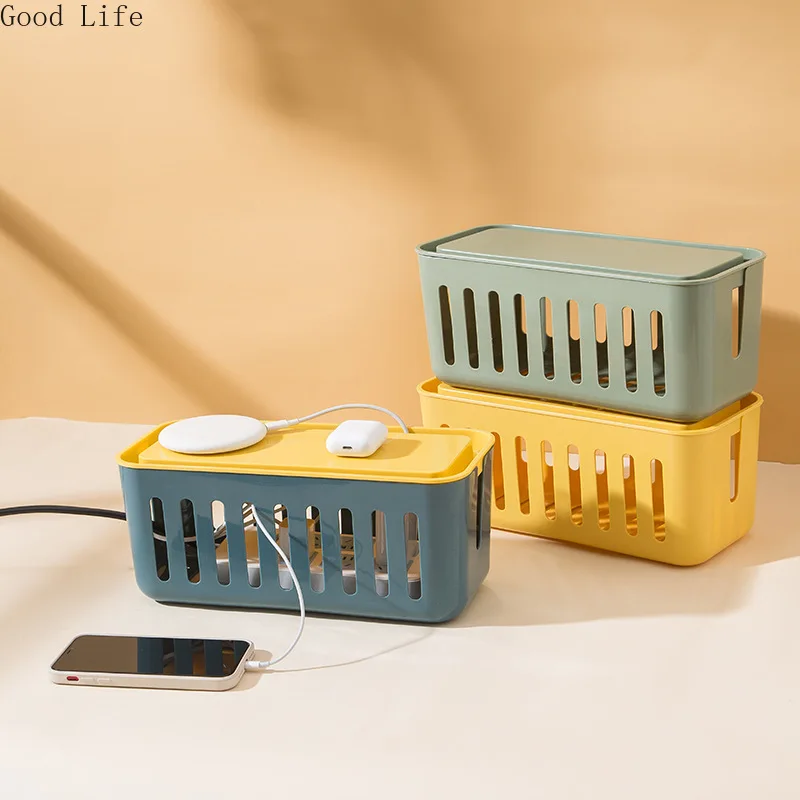 

Шнур питания для хранения Box от производителя, Многофункциональный пластиковый Настольный ящик для хранения, бытовые товары, органайзер дл...