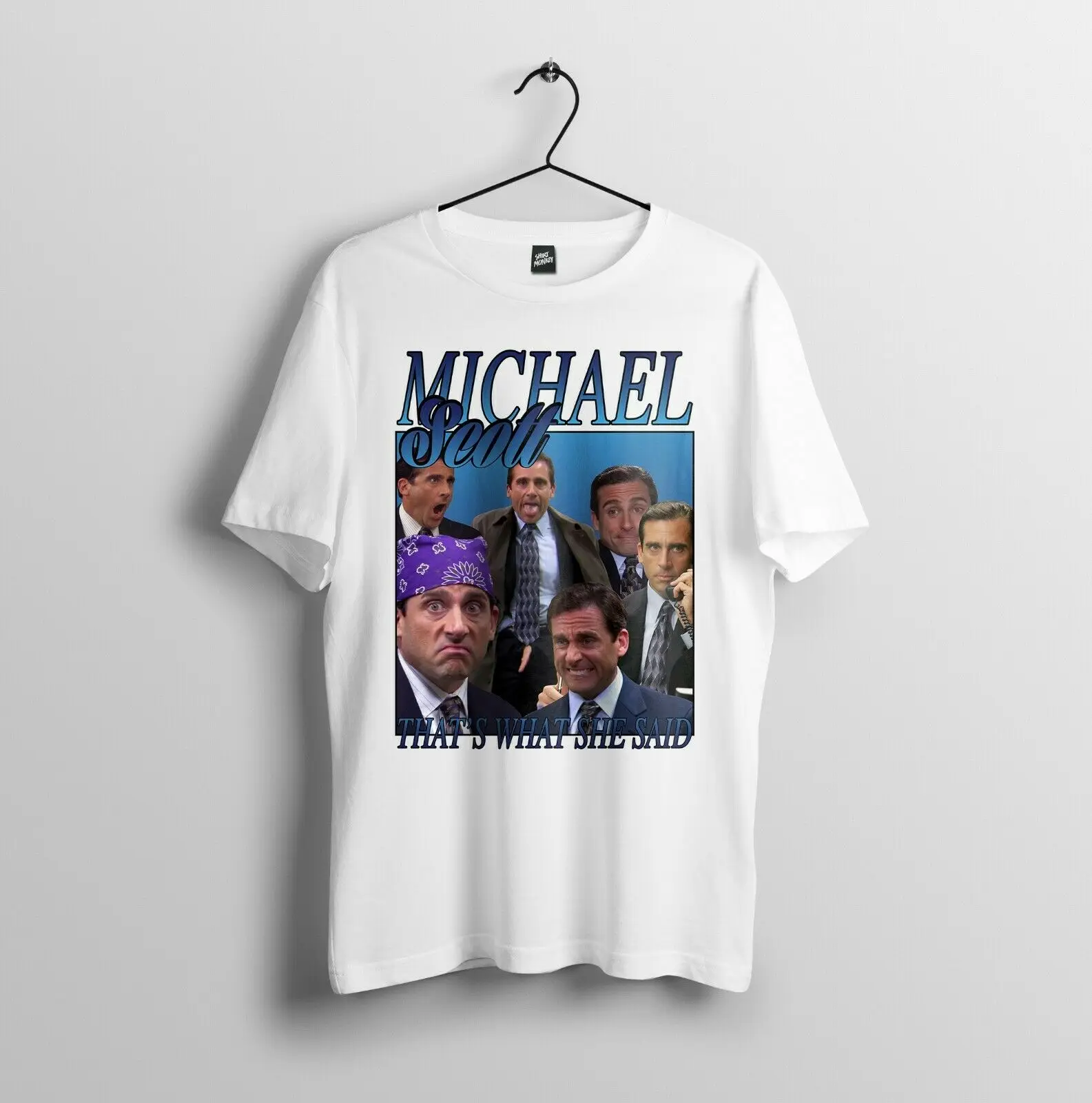 Майкл Скотт офис забавные винтажные мужские футболки унисекс S-2XL | Мужская одежда