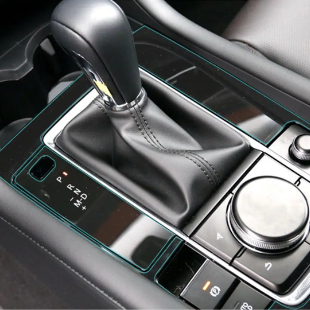 For Mazda CX-30 2020 2021 Car Interior Center console Transparent TPU Protective film Anti-scratch navigation Accessories | Автомобили и